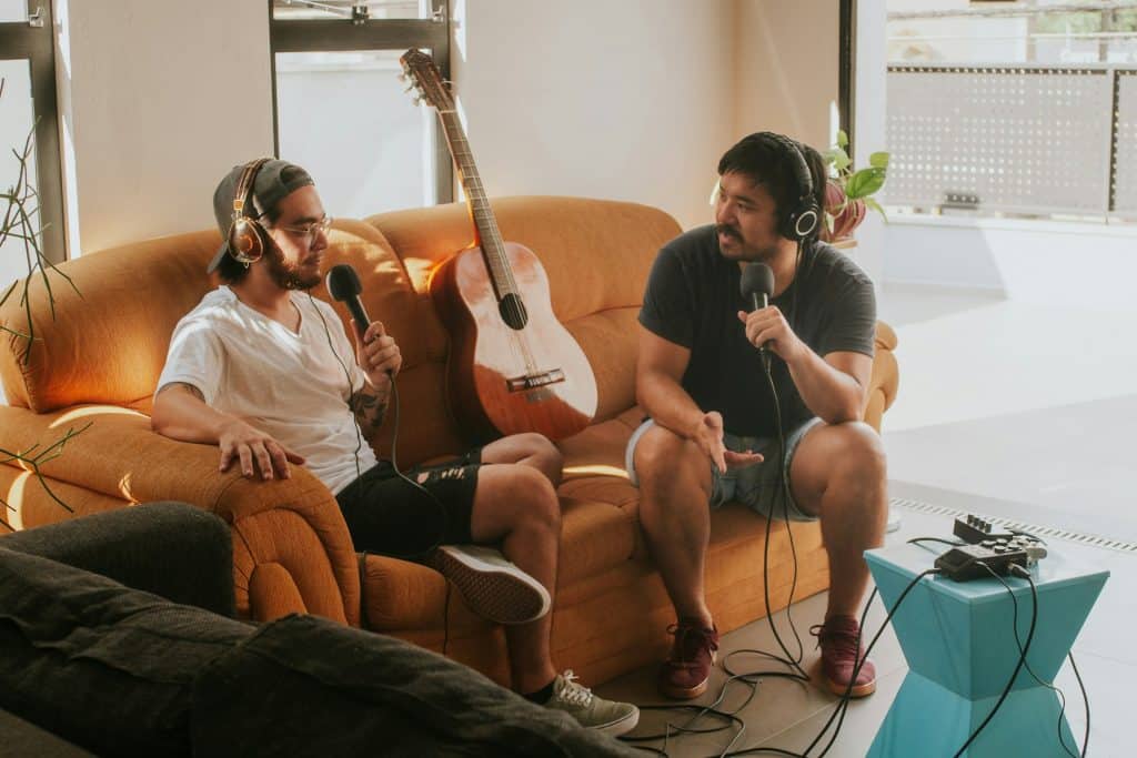 podcast recording studio