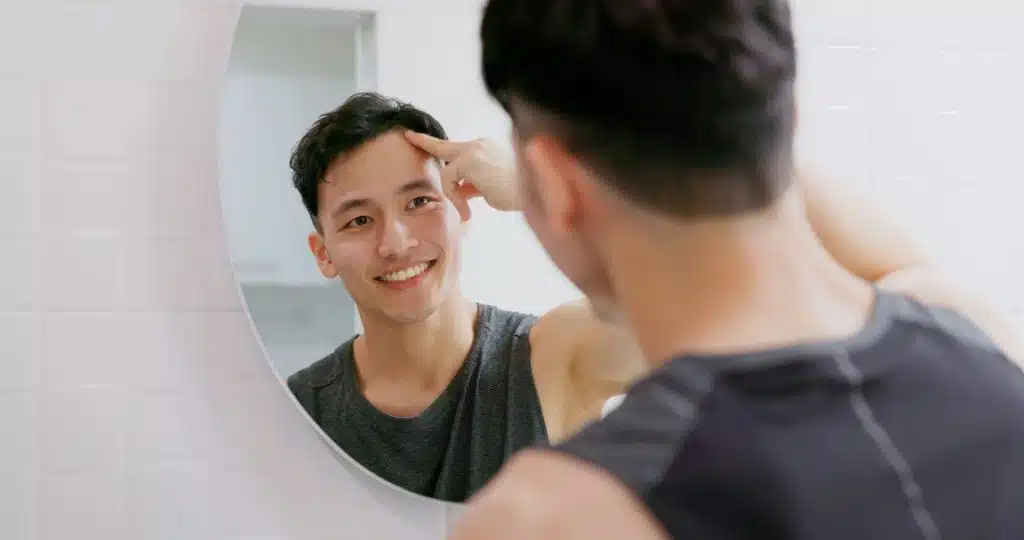 polished casual male look