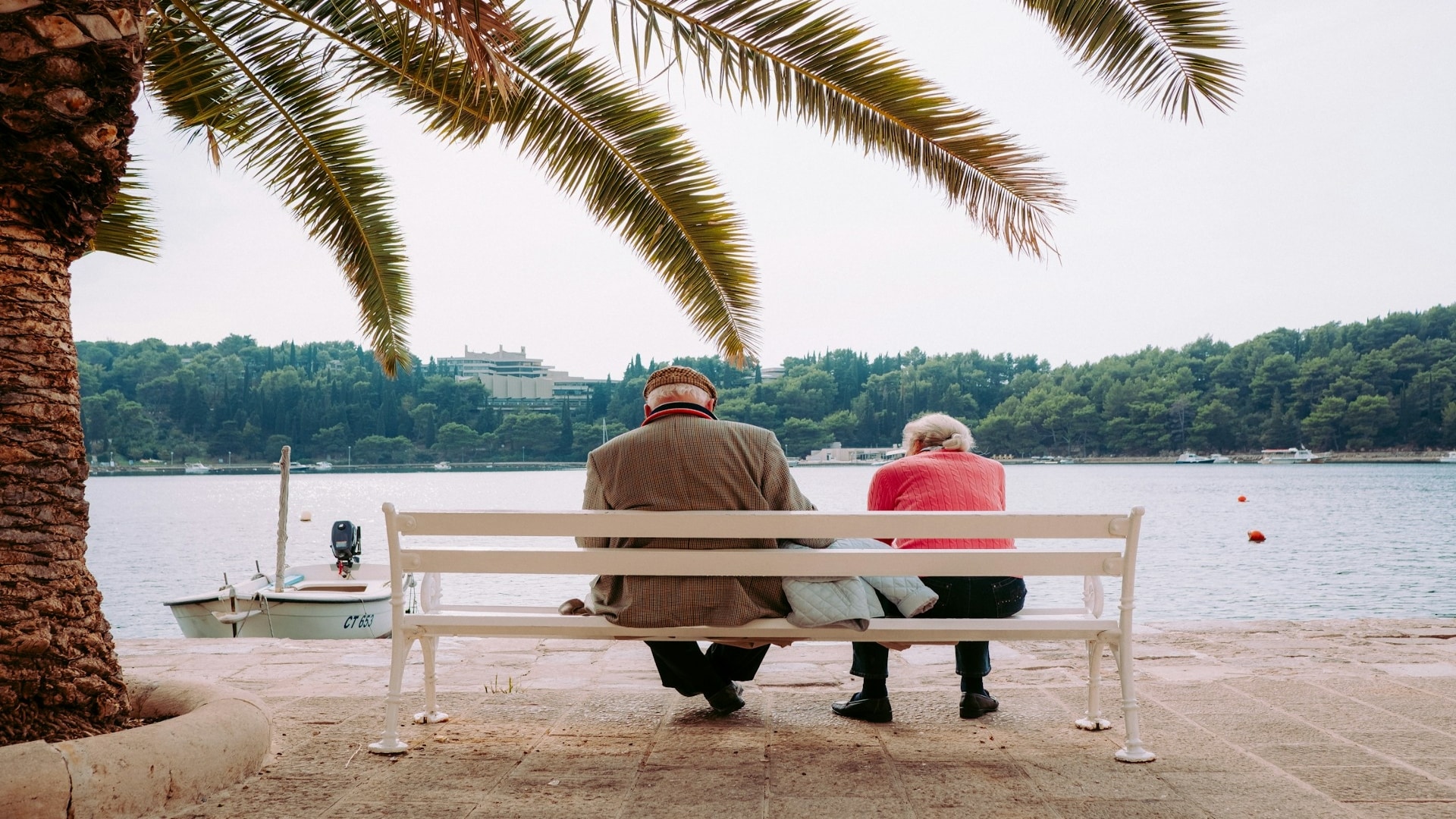 couple sitting quietly together