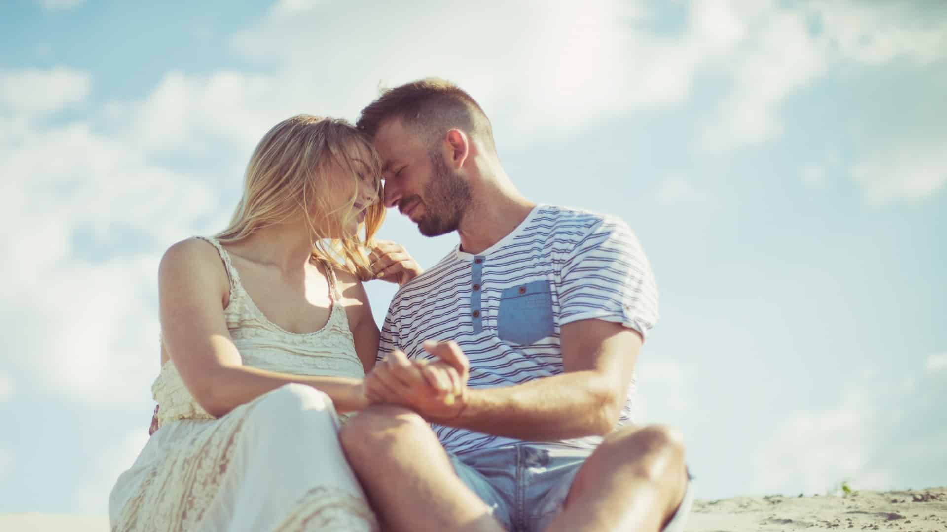 couple discussing plans together