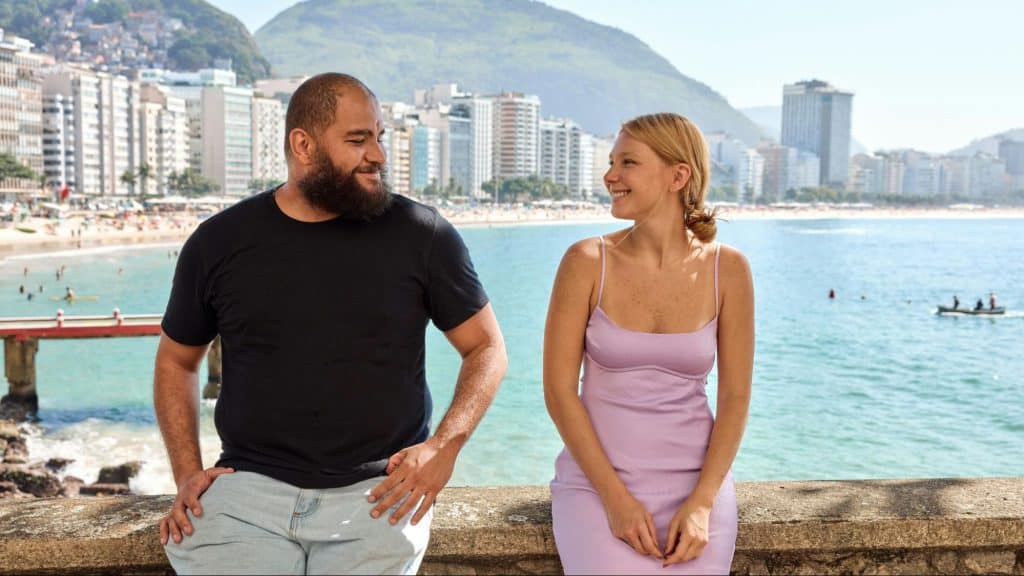 A man and woman having a bond