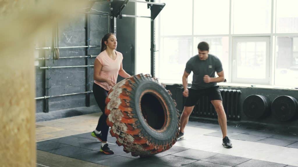 strength training session