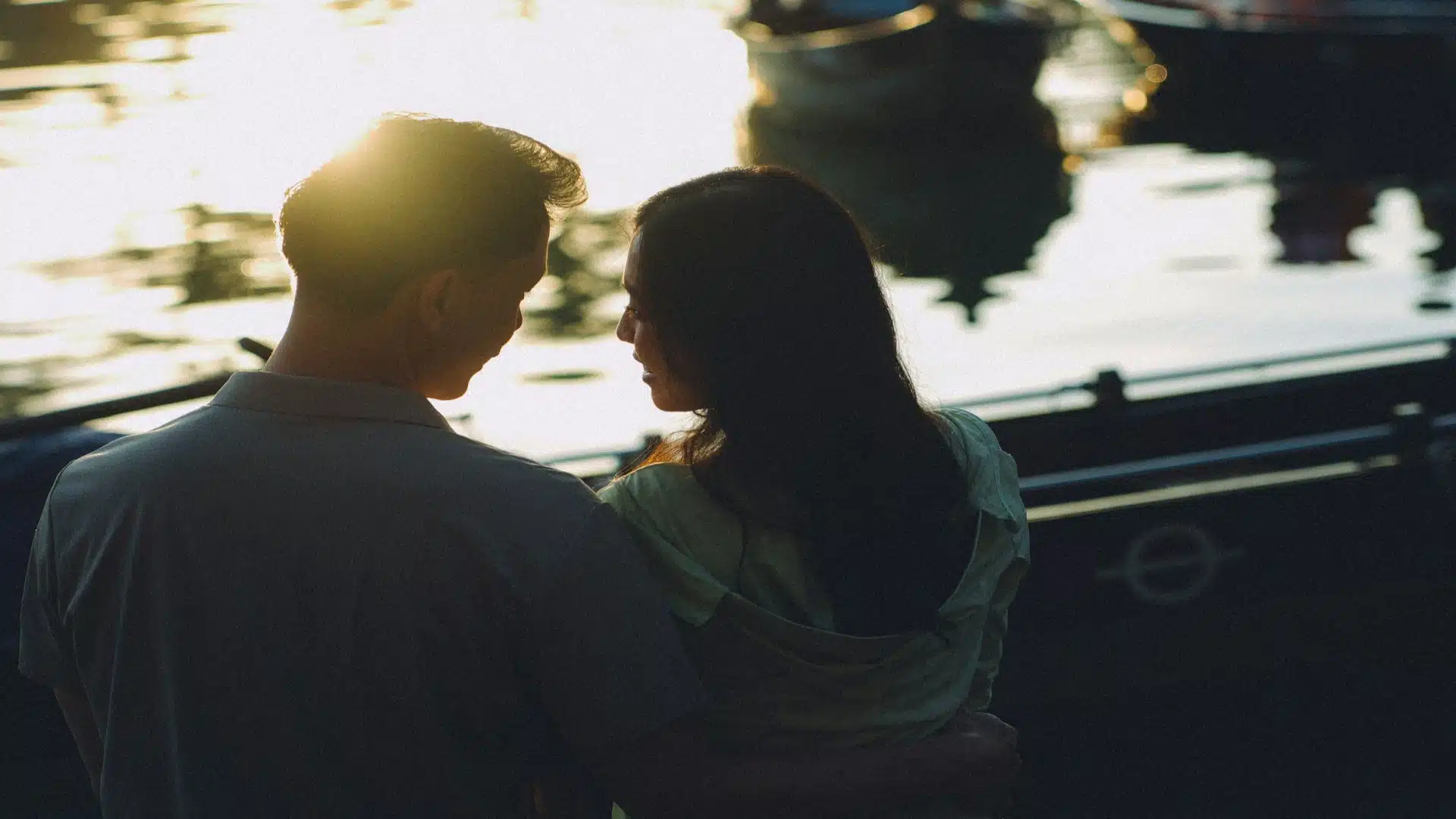 couple having thoughtful conversation