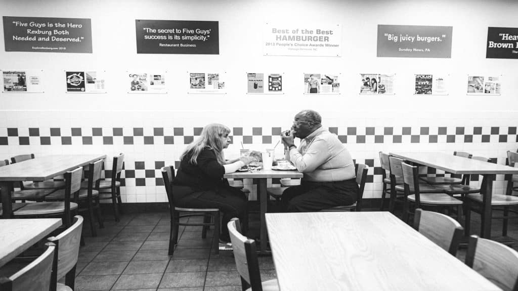 couple having open conversation