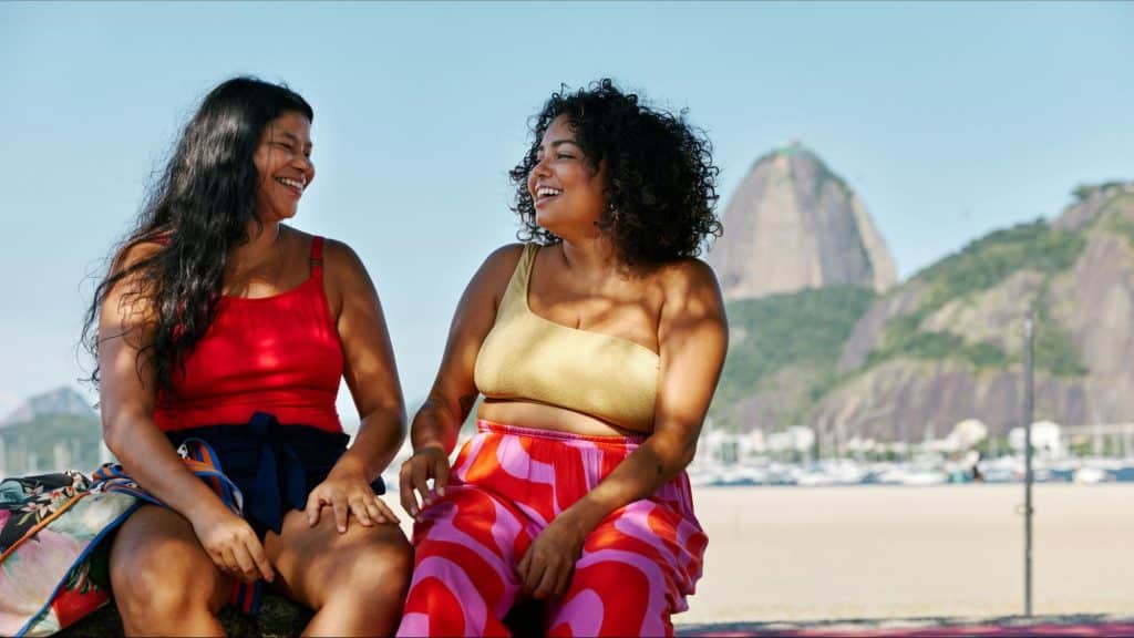 Two women together