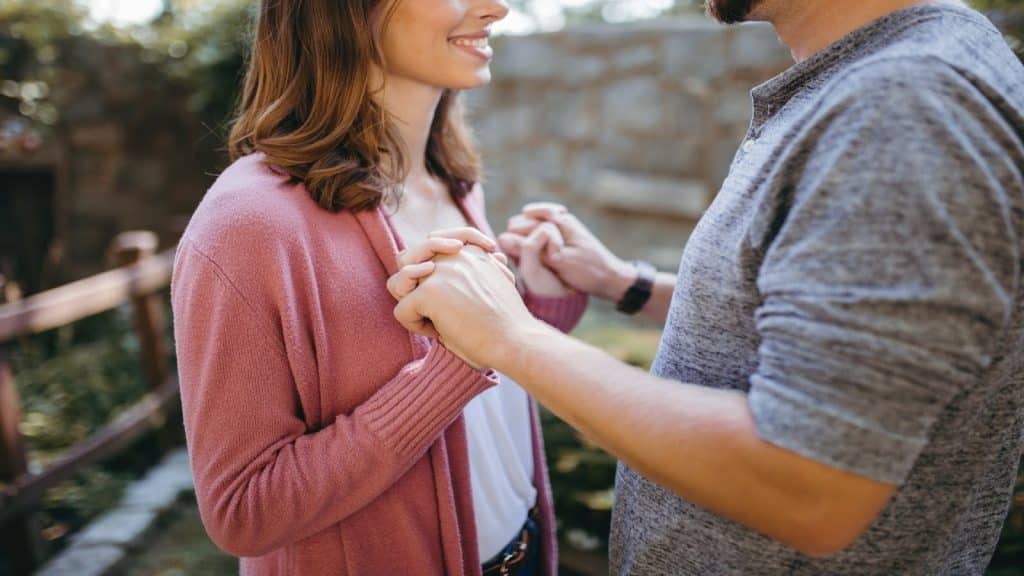 couple maintaining connection together