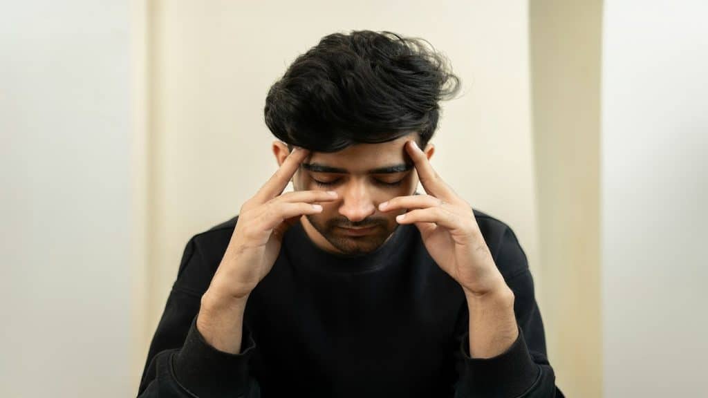 person developing feelings slowly