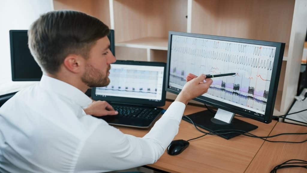man evaluating compatibility