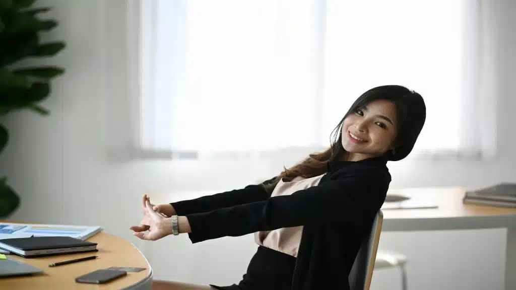 person showing steady behavior