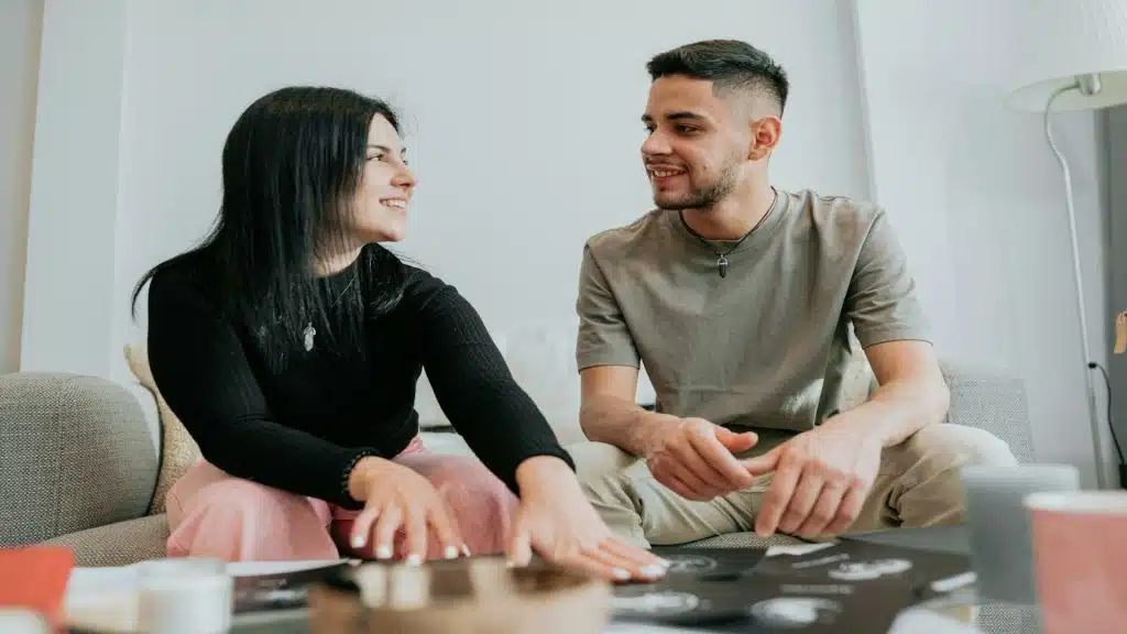 couple discussing decisions
