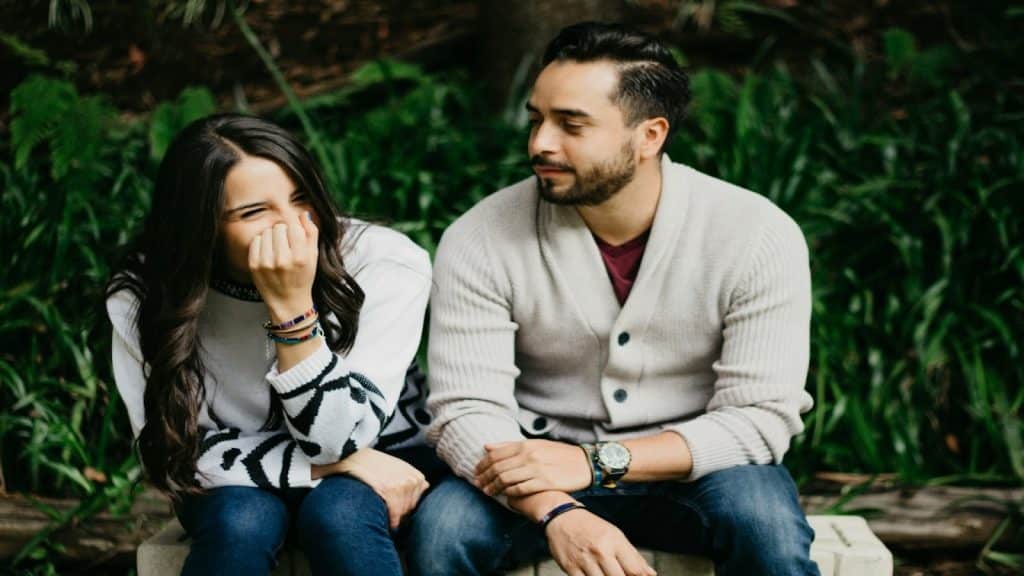 couple noticing small differences