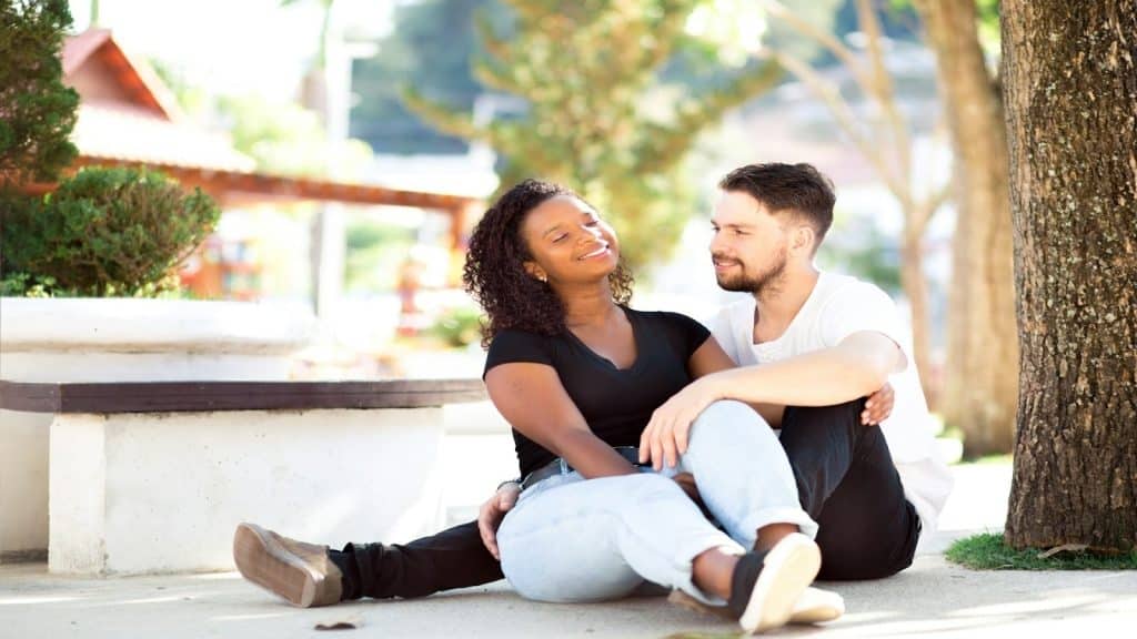 couple recognizing differences calmly