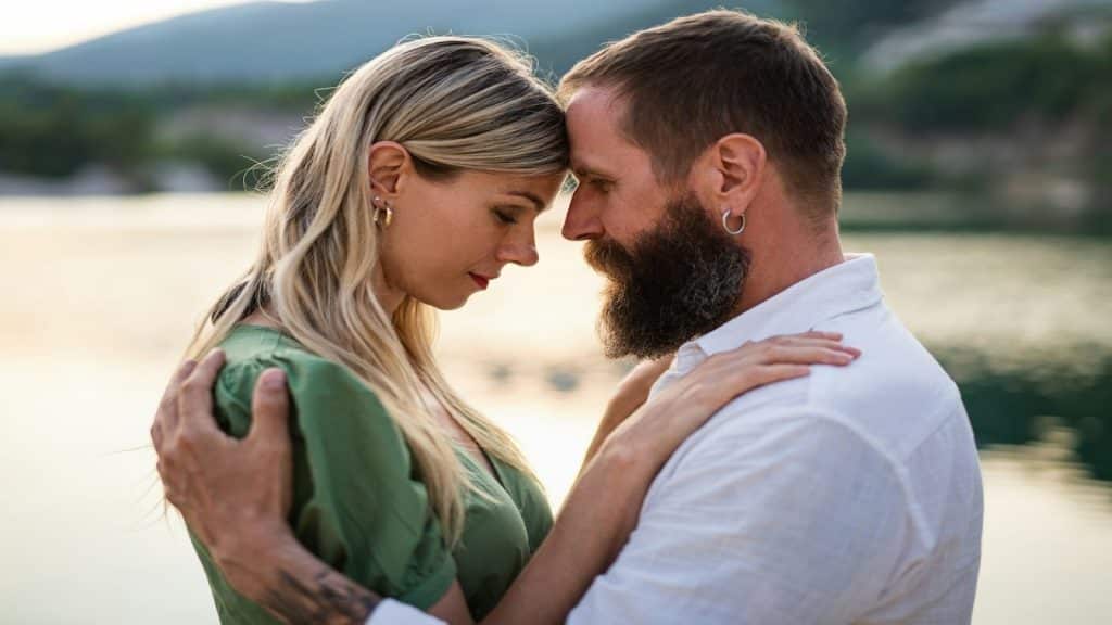 couple sharing a deep moment