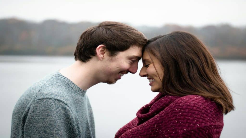 couple sharing a quiet moment