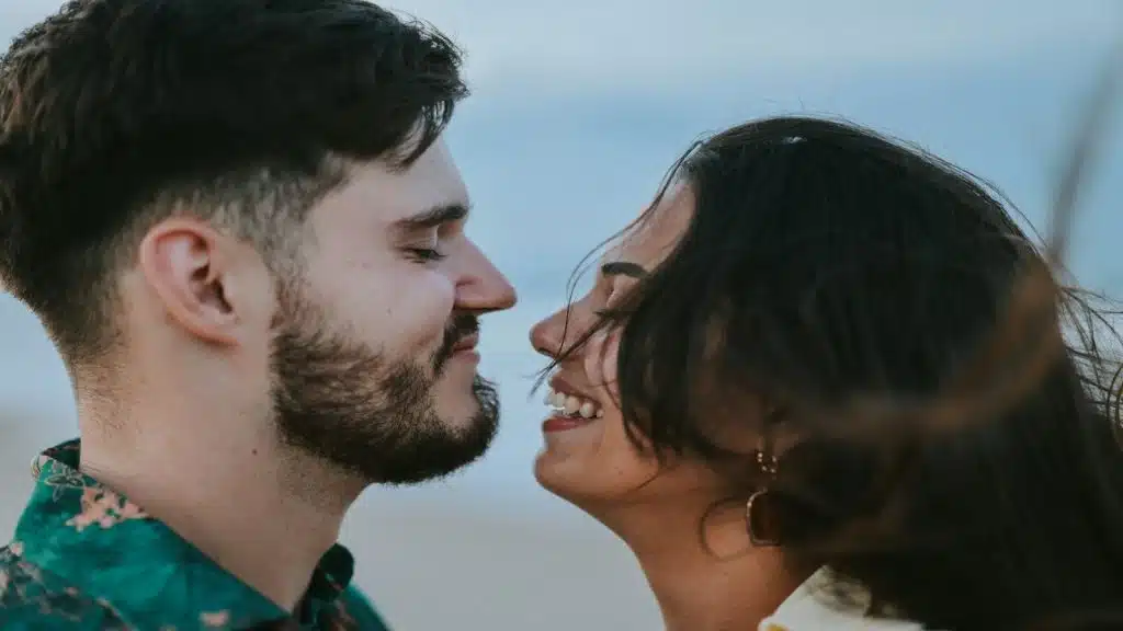 couple sharing a close moment