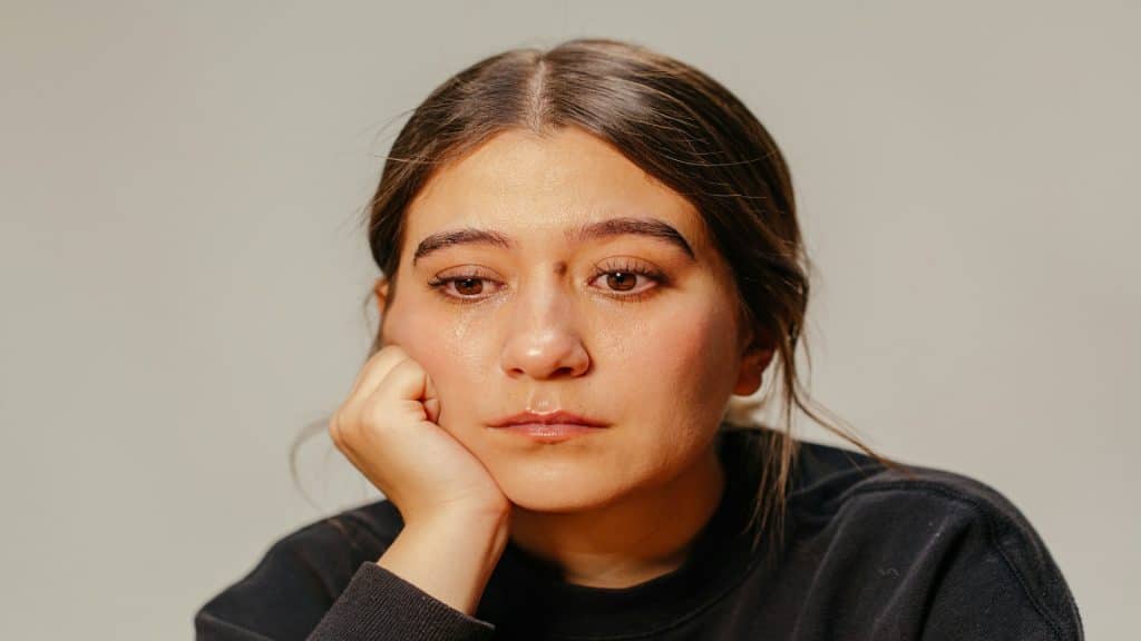 person lost in thought