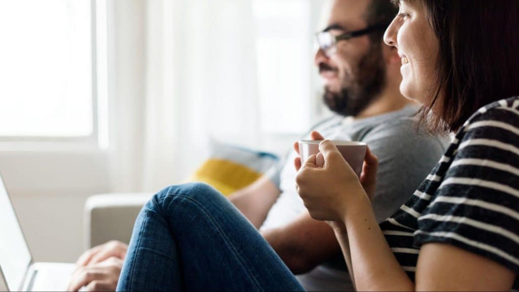 A man and woman having a bond