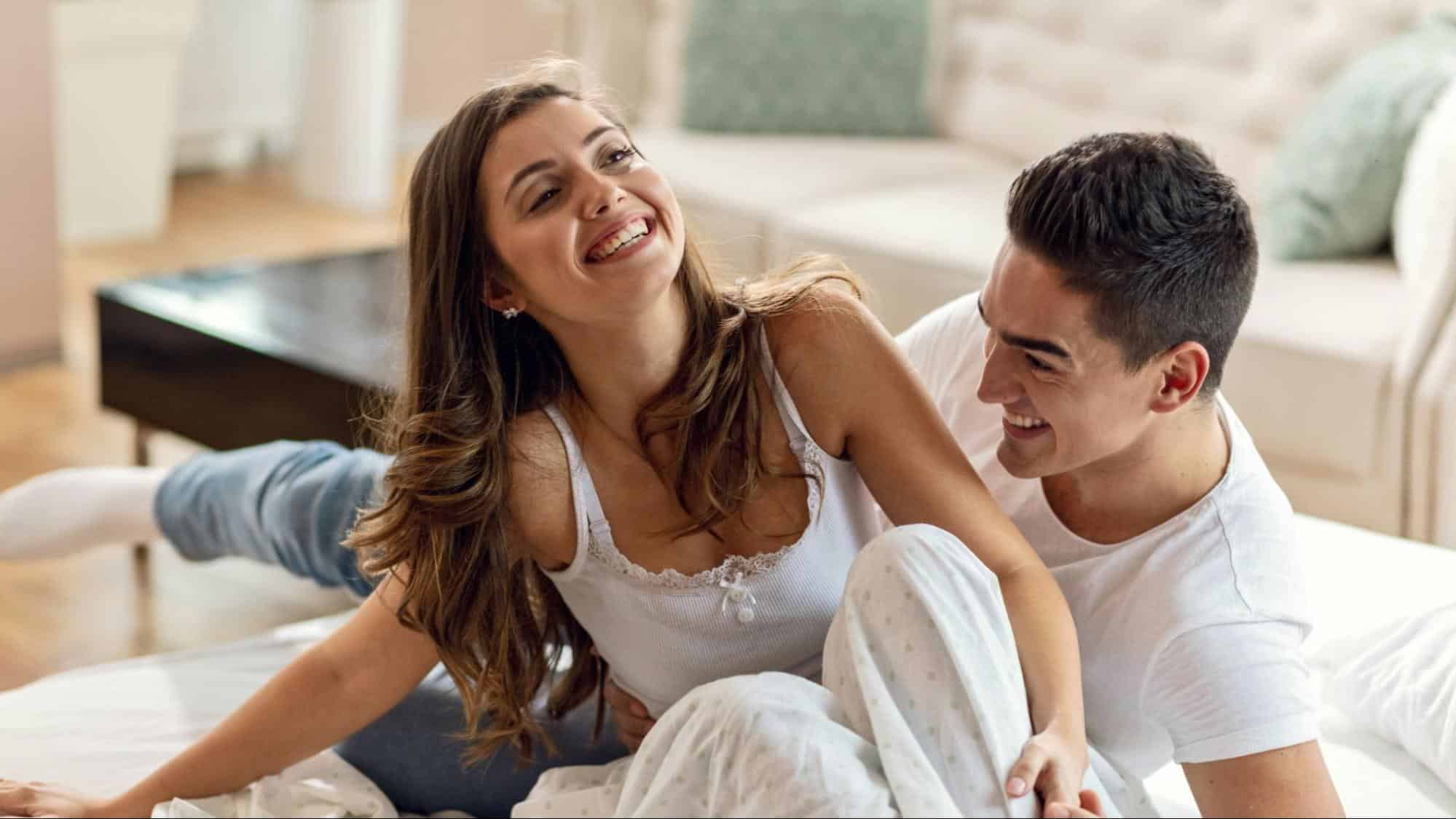 A man and woman together