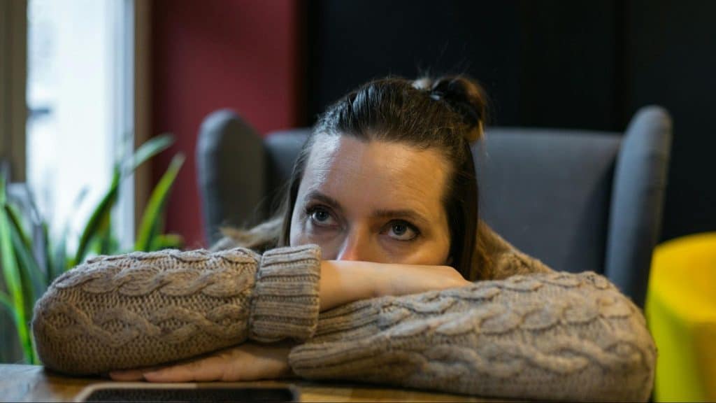 Woman thinking