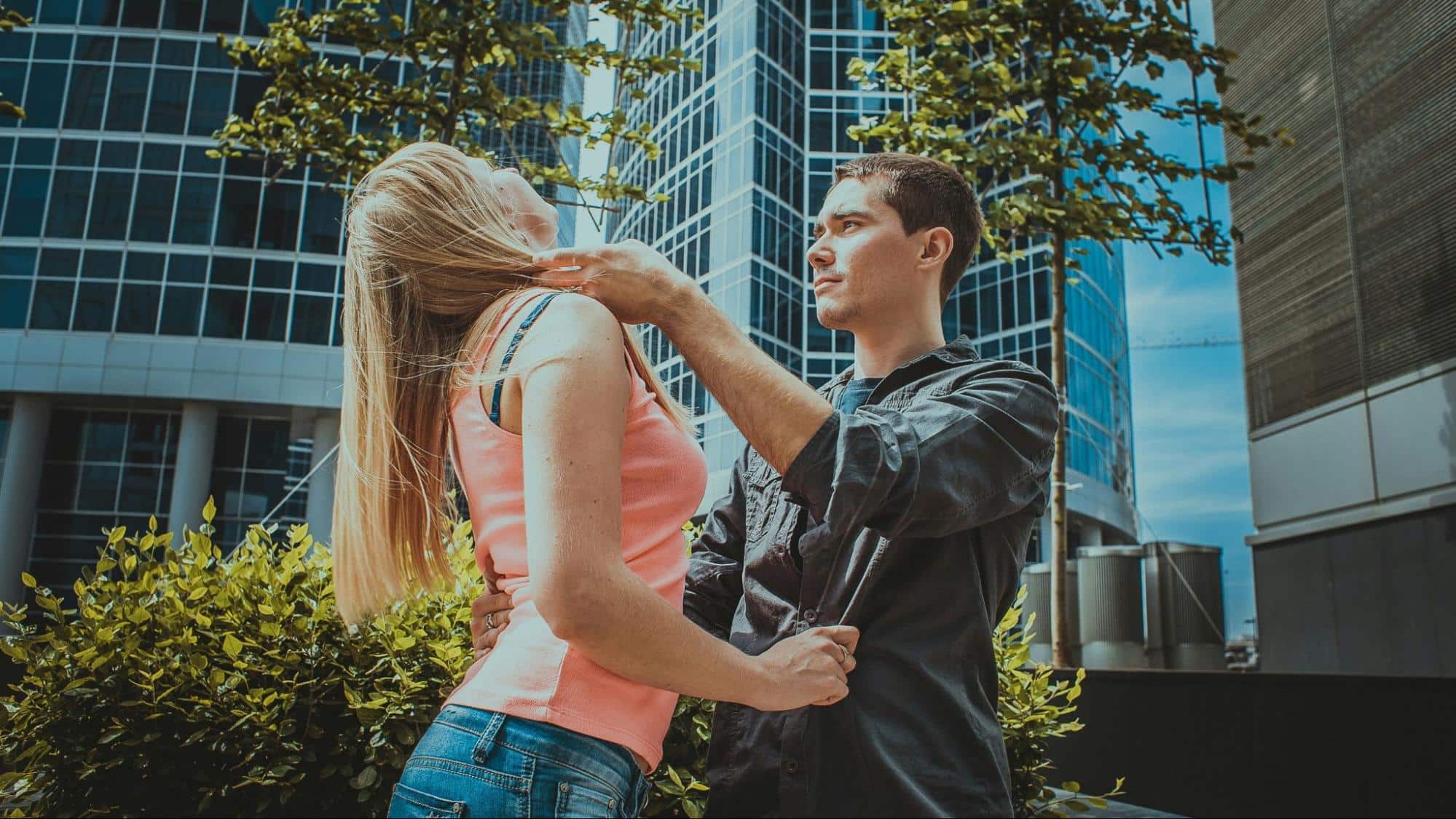 A man and woman together