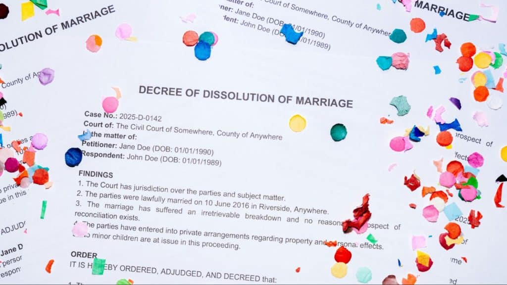 A picture of legal paper