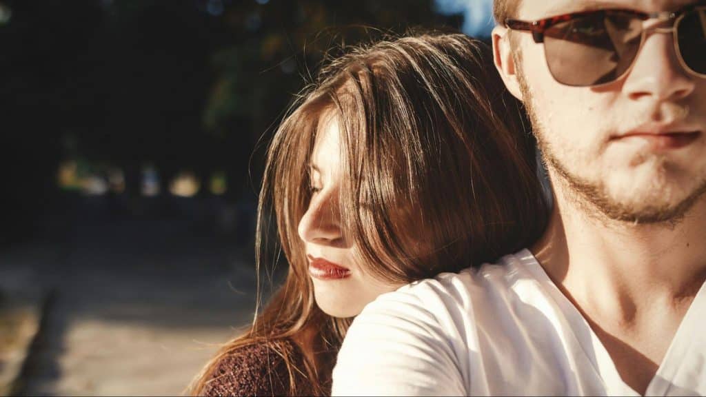 A man and woman together