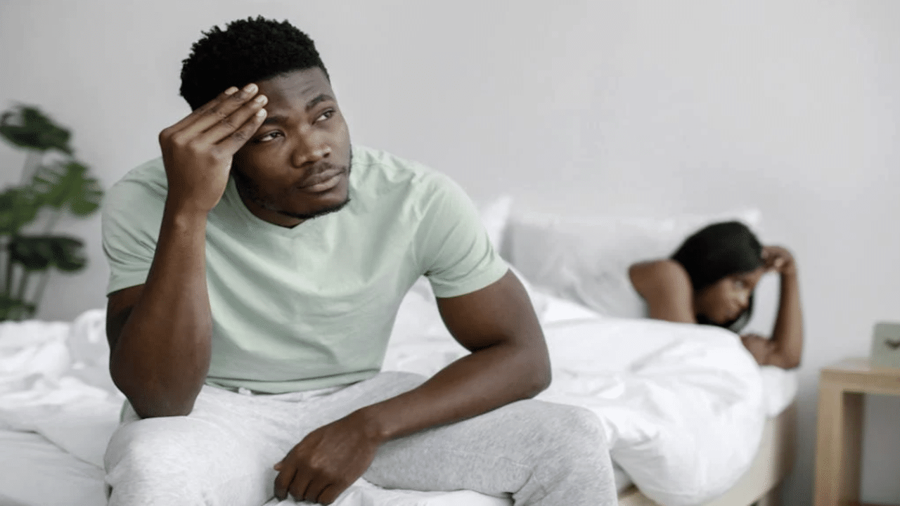 A couple having intimacy problems