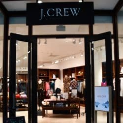 A photo of a J.Crew shop.