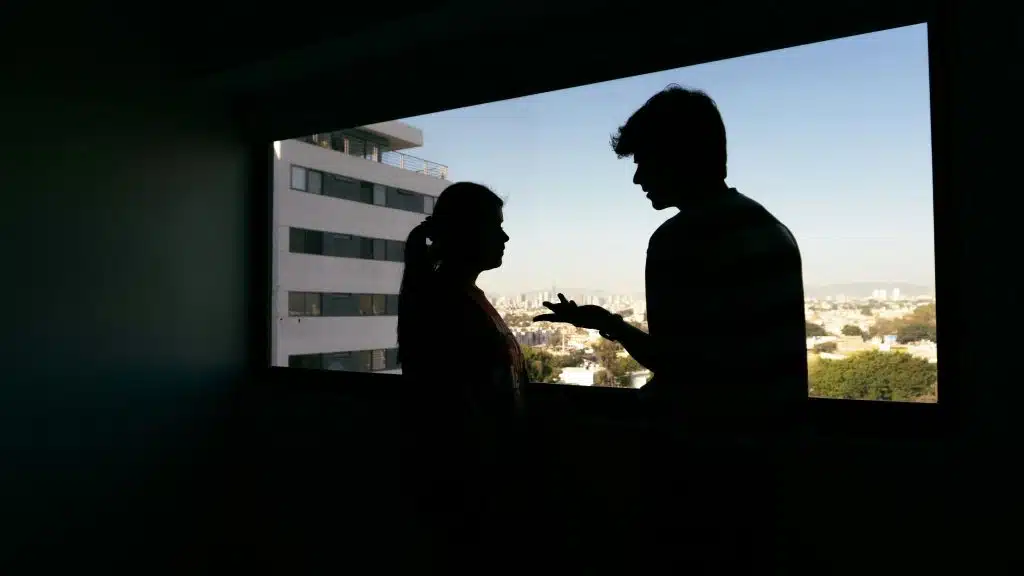 Couples silhouette