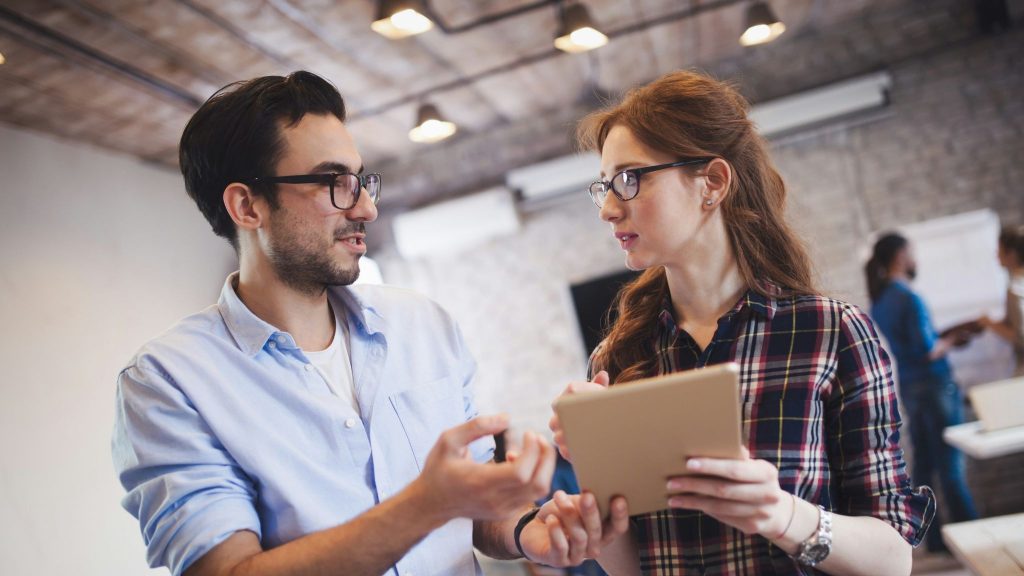 Woman not liking a man while talking