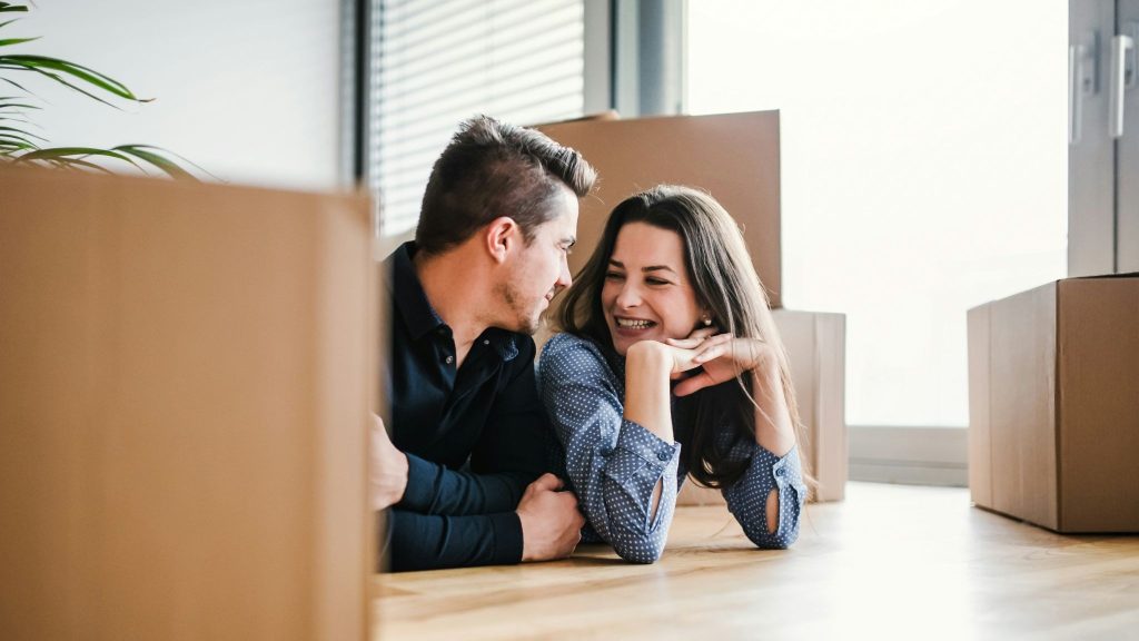 A man and woman together